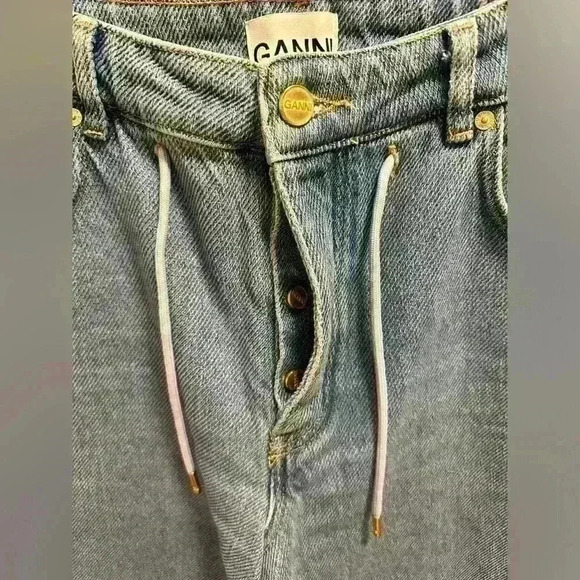 Ganni Re Cut Wide Leg Jeans - Picture 4 of 9